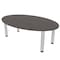 Skutchi Designs 33.5 in W, 69.5 in L, 29 in H, Engineered Wood Top, Brown HAR-OVL-34X70-PT-25 - alternate 1